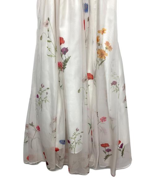 Snidel（スナイデル）Snidel (スナイデル) ノースリーブワンピース ホワイトの古着・服飾アイテム