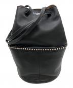 J&M DAVIDSONジェイ＆エム デヴィッドソン）の古着「ミニデイジースタッズバッグ」｜ブラック