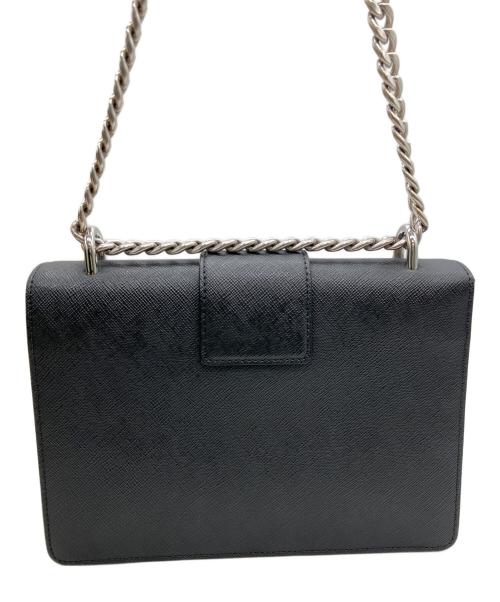 PRADA（プラダ）PRADA (プラダ) チェーンショルダーバッグ ブラックの古着・服飾アイテム