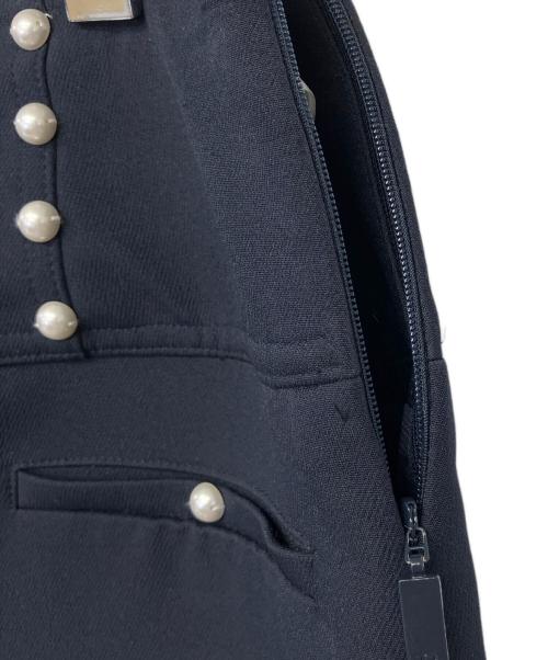 Rene（ルネ）Rene (ルネ) ワイドパンツ ネイビー サイズ:38の古着・服飾アイテム