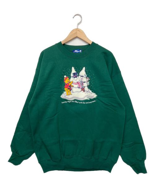 TOKYO DISNEYLAND（トーキョーディズニーランド）TOKYO DISNEYLAND (トーキョーディズニーランド) Pooh　スウェット グリーン サイズ:L　の古着・服飾アイテム