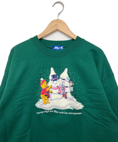 TOKYO DISNEYLAND（トーキョーディズニーランド）TOKYO DISNEYLAND (トーキョーディズニーランド) Pooh　スウェット グリーン サイズ:L　の古着・服飾アイテム