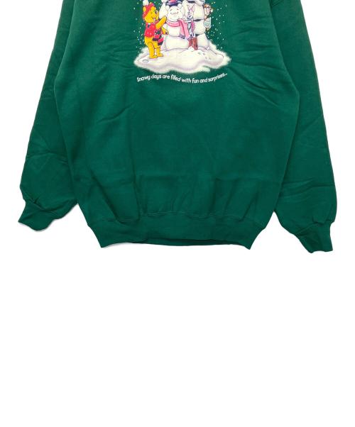 TOKYO DISNEYLAND（トーキョーディズニーランド）TOKYO DISNEYLAND (トーキョーディズニーランド) Pooh　スウェット グリーン サイズ:L　の古着・服飾アイテム