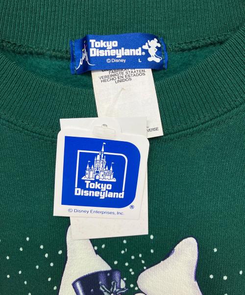 TOKYO DISNEYLAND（トーキョーディズニーランド）TOKYO DISNEYLAND (トーキョーディズニーランド) Pooh　スウェット グリーン サイズ:L　の古着・服飾アイテム