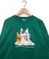 TOKYO DISNEYLAND (トーキョーディズニーランド) Pooh　スウェット グリーン サイズ:L　：8000円
