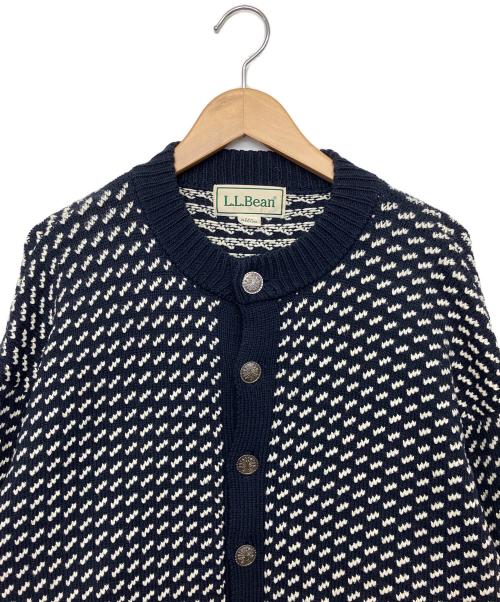 L.L.Bean（エルエルビーン）L.L.Bean (エルエルビーン) 厚手カーディガン ネイビー サイズ:Mの古着・服飾アイテム