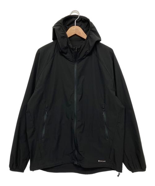 Snow peak（スノーピーク）Snow peak (スノーピーク) ジップパーカー ブラック サイズ:L　の古着・服飾アイテム