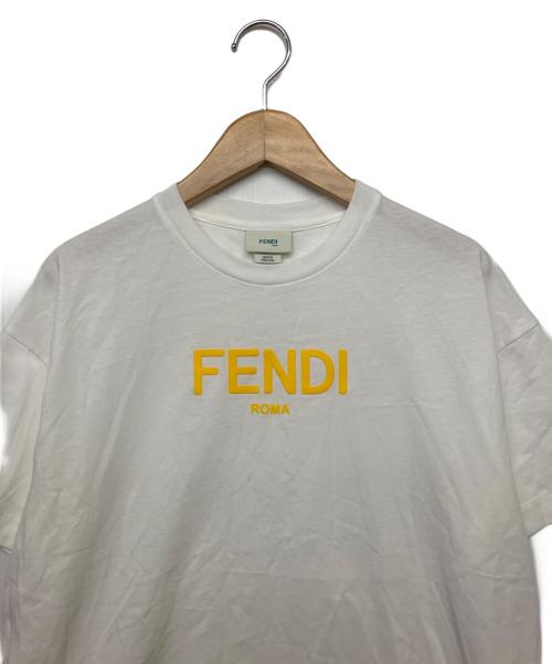 FENDI（フェンディ）FENDI (フェンディ) JUI137 7AJ 12A　半袖Tシャツ ホワイト サイズ:12Aの古着・服飾アイテム