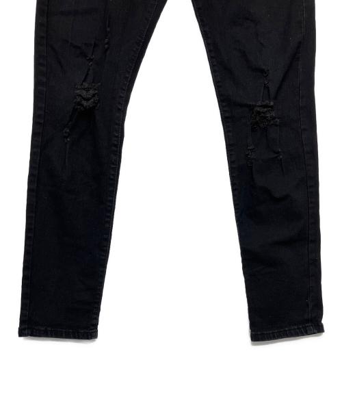 JANPARI（ジャンパリ）JANPARI (JANPARI) デニムパンツ ブラック サイズ:76cm (W30)の古着・服飾アイテム