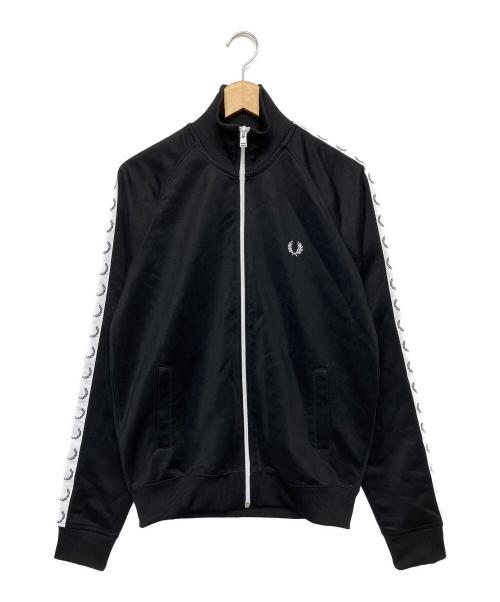 FRED PERRY（フレッドペリー）FRED PERRY (フレッドペリー) ジップアップスウェット ブラック サイズ:Sの古着・服飾アイテム