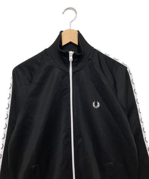 FRED PERRY（フレッドペリー）FRED PERRY (フレッドペリー) ジップアップスウェット ブラック サイズ:Sの古着・服飾アイテム
