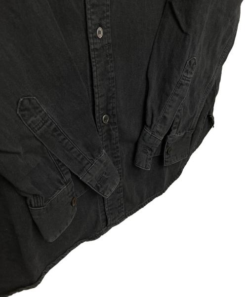 Ron Herman（ロンハーマン）Ron Herman (ロンハーマン) デニムシャツ ブラック サイズ:Lの古着・服飾アイテム