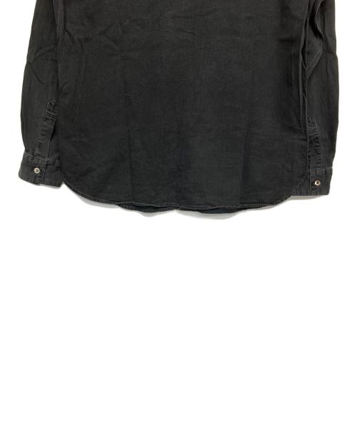 Ron Herman（ロンハーマン）Ron Herman (ロンハーマン) デニムシャツ ブラック サイズ:Lの古着・服飾アイテム