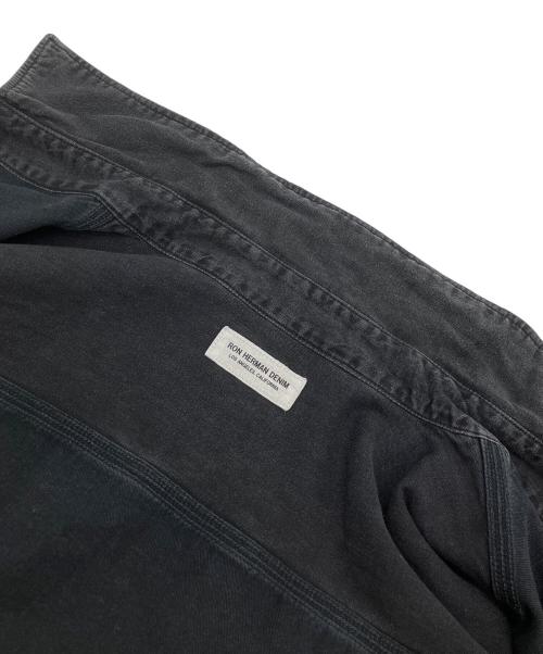 Ron Herman（ロンハーマン）Ron Herman (ロンハーマン) デニムシャツ ブラック サイズ:Lの古着・服飾アイテム