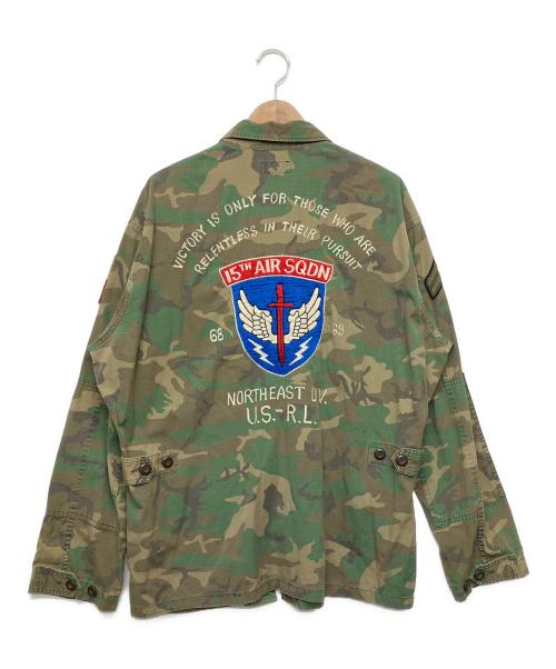 POLO RALPH LAUREN（ポロ・ラルフローレン）POLO RALPH LAUREN (ポロ・ラルフローレン) ミリタリージャケット オリーブ サイズ:Lの古着・服飾アイテム
