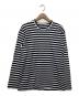 COMME des GARCONS（コムデギャルソン）の古着「ロングスリーブカットソー」｜ブラック×ホワイト