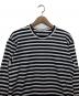 COMME des GARCONS (コムデギャルソン) ロングスリーブカットソー ブラック×ホワイト サイズ:L：7000円