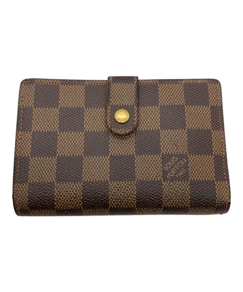 LOUIS VUITTON（ルイ ヴィトン）LOUIS VUITTON (ルイ ヴィトン) ダミエ　2つ折り財布 ブラウンの古着・服飾アイテム