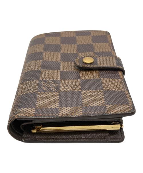 LOUIS VUITTON（ルイ ヴィトン）LOUIS VUITTON (ルイ ヴィトン) ダミエ　2つ折り財布 ブラウンの古着・服飾アイテム