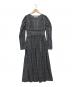 Her lip to（ハーリップトゥ）の古着「pleated pleats long dress　長袖ワンピース」｜グレー