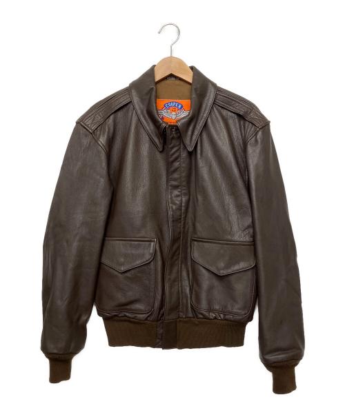 COPPER（コッパー）COPPER (コッパー) A-2ジャケット ブラウン サイズ:36Rの古着・服飾アイテム