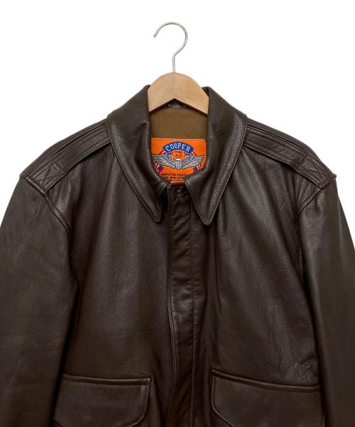 COPPER（コッパー）COPPER (コッパー) A-2ジャケット ブラウン サイズ:36Rの古着・服飾アイテム