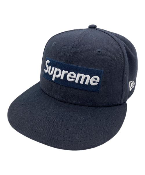 SUPREME（シュプリーム）Supreme (シュプリーム) New Era (ニューエラ) Supreme×New Era　キャップ ネイビー サイズ:56.6ｃｍの古着・服飾アイテム