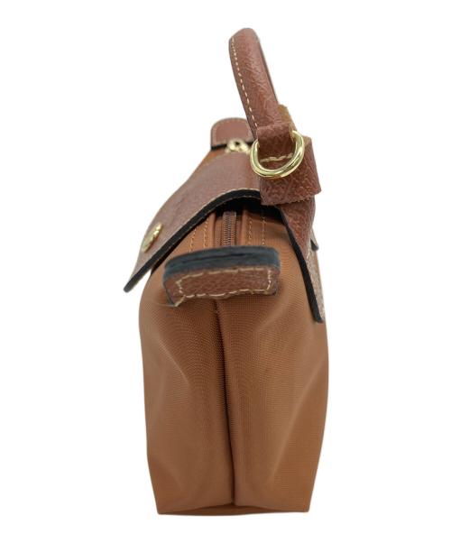 LONGCHAMP（ロンシャン）LONGCHAMP (ロンシャン) ショルダーバッグ ブラウンの古着・服飾アイテム