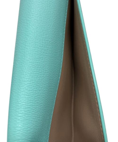 TIFFANY & Co.（ティファニー）TIFFANY & Co. (ティファニー) Tコレクション 長財布 スカイブルーの古着・服飾アイテム