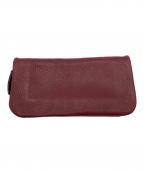 土屋鞄ツチヤカバン）の古着「長財布」｜ワインレッド