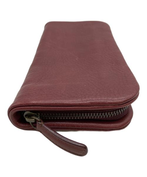土屋鞄（ツチヤカバン）土屋鞄 (ツチヤカバン) 長財布 ワインレッドの古着・服飾アイテム