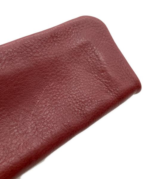 土屋鞄（ツチヤカバン）土屋鞄 (ツチヤカバン) 長財布 ワインレッドの古着・服飾アイテム