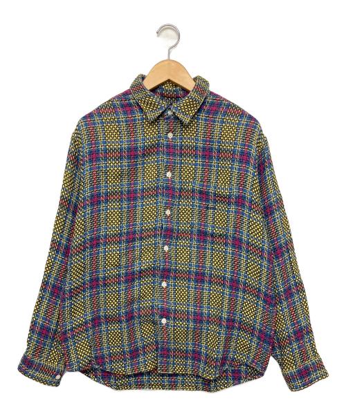 SUPREME（シュプリーム）SUPREME (シュプリーム) 長袖シャツ ブルー サイズ:Sの古着・服飾アイテム