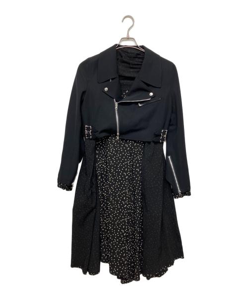 LIMI feu（リミフゥ）LIMI feu (リミフゥ) ドッキングワンピース ライダース ブラック サイズ:Mの古着・服飾アイテム