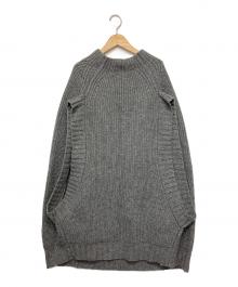 LIMI feu（リミフゥ）の古着「ニットチュニック」｜グレー