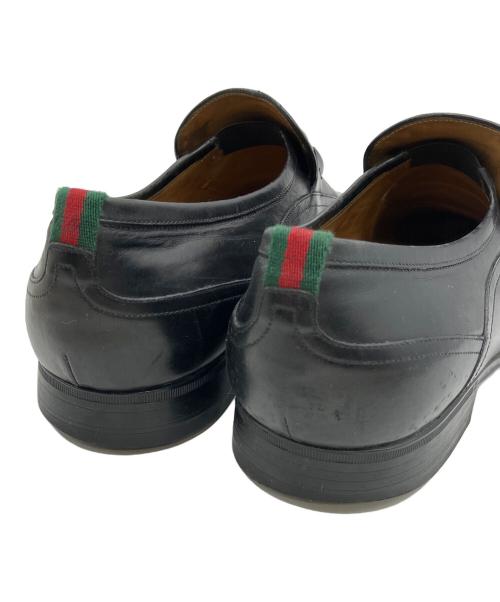 GUCCI（グッチ）GUCCI (グッチ) ビットローファー ブラック サイズ:26cmの古着・服飾アイテム