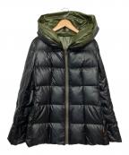 BURBERRY BLUE LABELバーバリーロンドンブルーレーベル）の古着「ダウンジャケット」｜ブラック