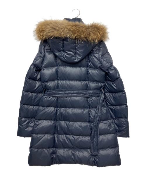 BURBERRY BLUE LABEL（バーバリー ブルー レーベル）BURBERRY BLUE LABEL (バーバリーロンドンブルーレーベル) ダウンコート ネイビー サイズ:40の古着・服飾アイテム