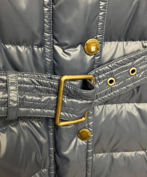 BURBERRY BLUE LABEL（バーバリー ブルー レーベル）BURBERRY BLUE LABEL (バーバリーロンドンブルーレーベル) ダウンコート ネイビー サイズ:40の古着・服飾アイテム