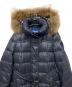 BURBERRY BLUE LABEL (バーバリーロンドンブルーレーベル) ダウンコート ネイビー サイズ:40：18000円