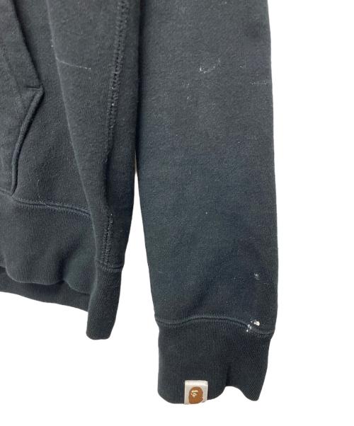 A BATHING APE（ア ベイシング エイプ）A BATHING APE (ア ベイシング エイプ) シャークジップパーカー ブラック サイズ:L　の古着・服飾アイテム