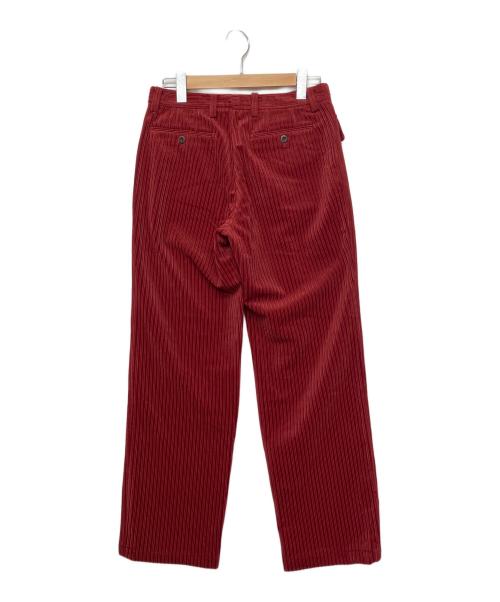 PLAT de RESISTANCE（プラットドゥレジスタンス）PLAT de RESISTANCE (プラットドゥレジスタンス) コーデュロイパンツ レッド サイズ:Lの古着・服飾アイテム