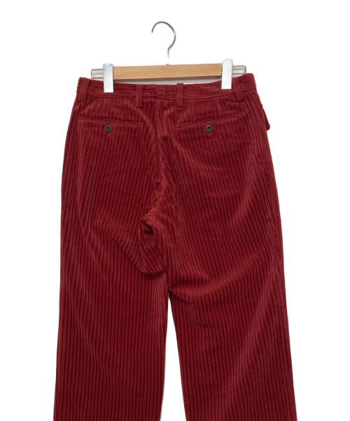 PLAT de RESISTANCE（プラットドゥレジスタンス）PLAT de RESISTANCE (プラットドゥレジスタンス) コーデュロイパンツ レッド サイズ:Lの古着・服飾アイテム