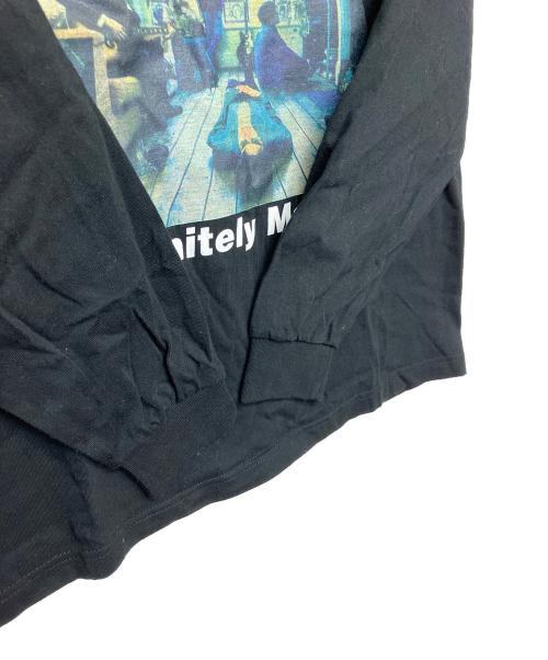 Adam et Rope（アダム エ ロペ）Adam et Rope (アダム エ ロペ) 10 CULTURE　長袖Tシャツ ブラック サイズ:Lの古着・服飾アイテム