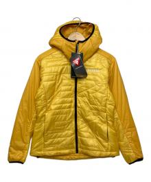 adidas（アディダス）の古着「ルーズ フィルインサレーテッド フードジャケット」｜イエロー