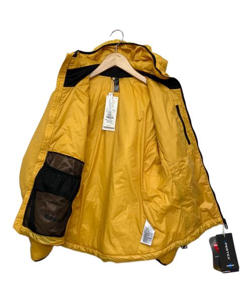 adidas（アディダス）adidas (アディダス) ルーズ フィルインサレーテッド フードジャケット イエロー サイズ:M 未使用品の古着・服飾アイテム