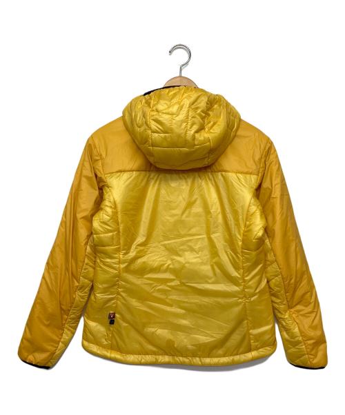 adidas（アディダス）adidas (アディダス) ルーズ フィルインサレーテッド フードジャケット イエロー サイズ:M 未使用品の古着・服飾アイテム