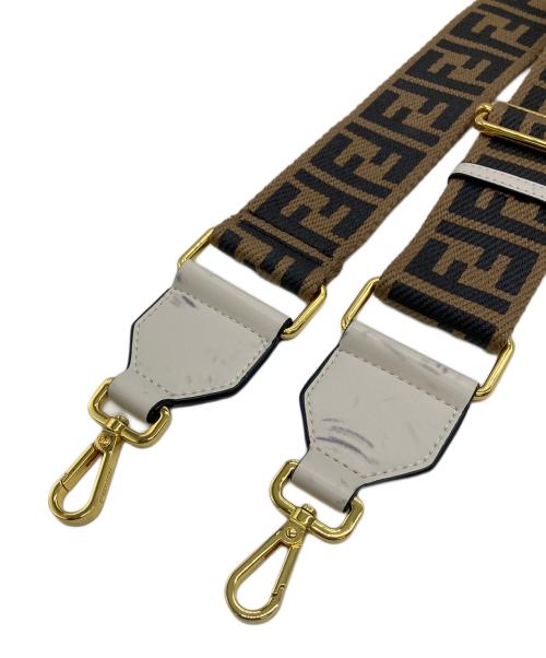 FENDI（フェンディ）FENDI (フェンディ) ショルダーストラップ ブラウンの古着・服飾アイテム