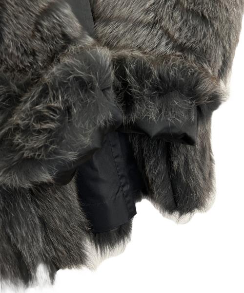 SAGA FOX（サガフォックス）SAGA FOX (サガフォックス) ファージャケット ブラック サイズ:11の古着・服飾アイテム