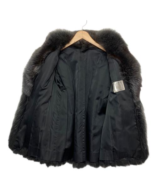 SAGA FOX（サガフォックス）SAGA FOX (サガフォックス) ファージャケット ブラック サイズ:11の古着・服飾アイテム